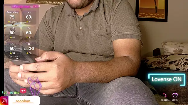 Naughty Rohan  online show from 1, 3, 2026