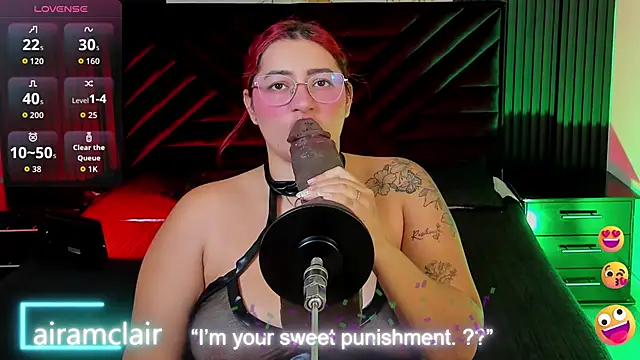 Snapshot of airamclair chatting on 17, 11, 2025 airamclair online show from 17, 11, 2025