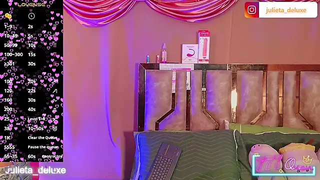 Julieta Deluxe online show from 20, 3, 2026