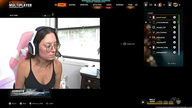 SpaceCowWhore online show from 13, 10, 2025