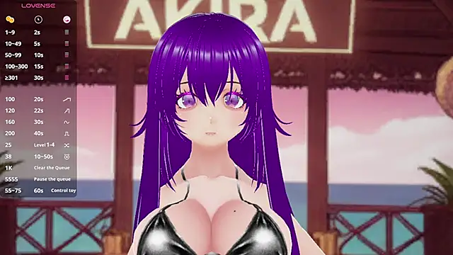 AkiraVixent online show from 8, 10, 2025