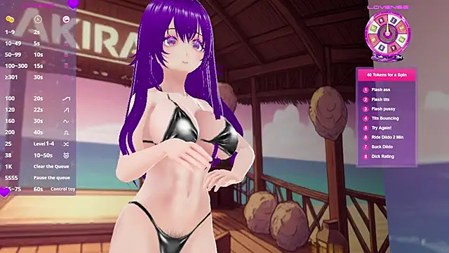 AkiraVixent online show from 22, 2, 2026