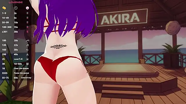 AkiraVixent online show from 18, 10, 2025