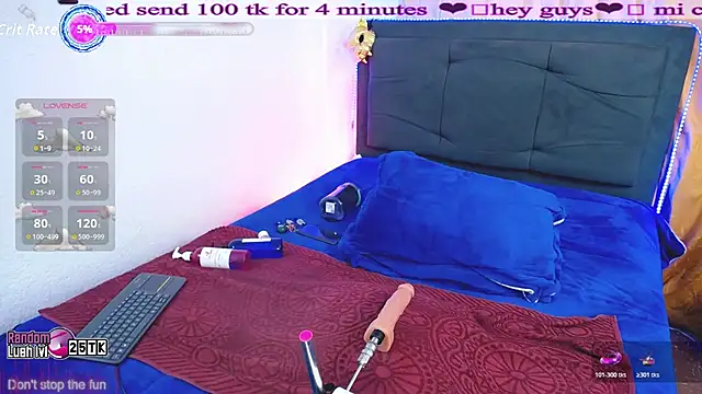 Kandy Bellerose online show from 19, 12, 2025