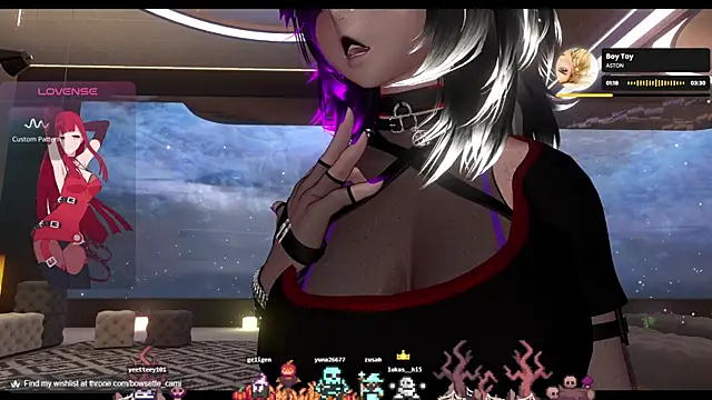 Bowsette Cami online show from 1, 11, 2025