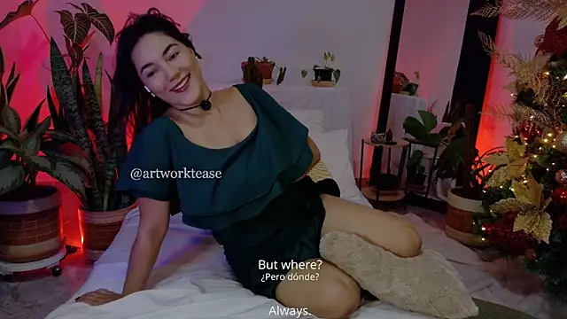 Artworktease online show from 19, 12, 2025