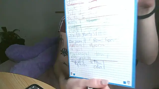 Violett3333 online show from 13, 1, 2026