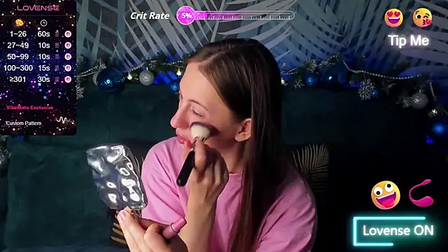 ChristyCrayme online show from 19, 12, 2025