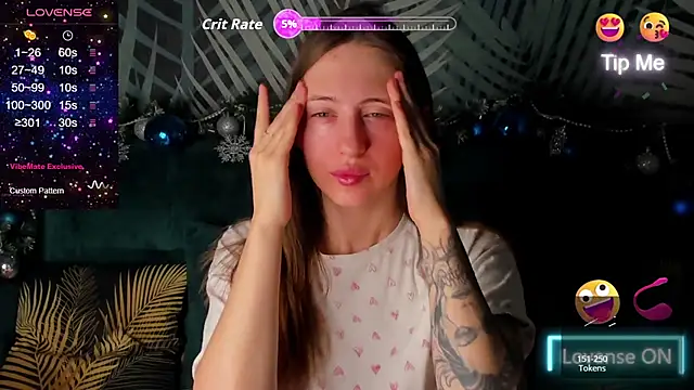 ChristyCrayme online show from 9, 1, 2026