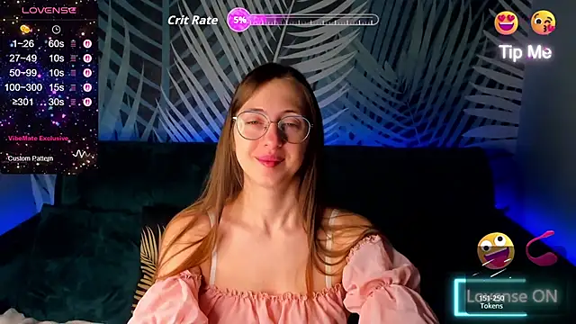 ChristyCrayme online show from 1, 12, 2025