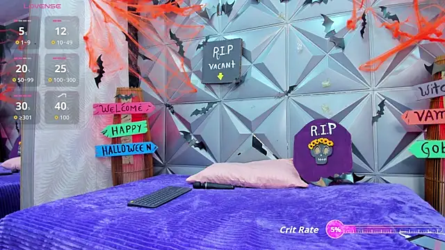 Snapshot of GreciaFox1 chatting on 25, 10, 2025 GreciaFox1 online show from 25, 10, 2025