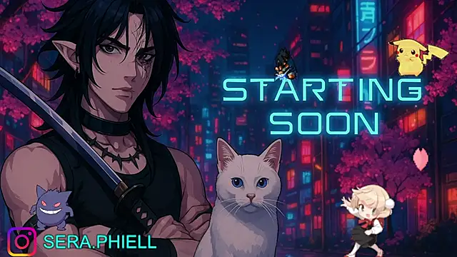 Seraphiell online show from 2, 10, 2025