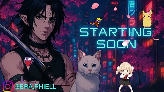 Seraphiell online show from 7, 10, 2025