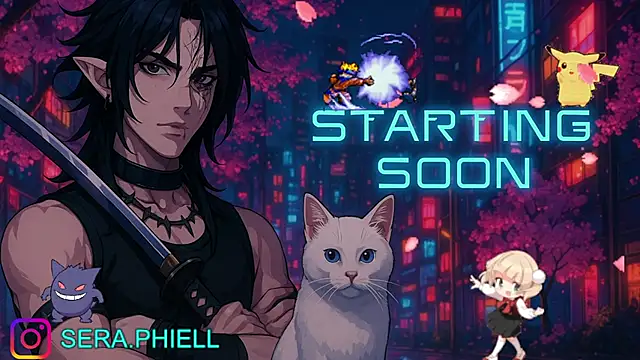 Seraphiell online show from 5, 12, 2025