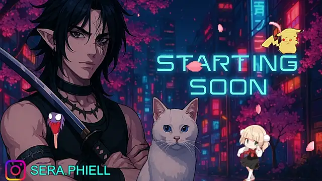 Seraphiell online show from 25, 9, 2025