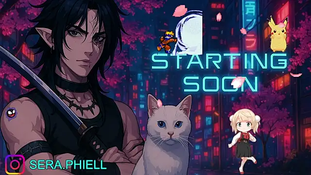 Seraphiell online show from 3, 10, 2025