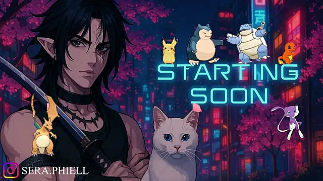 Seraphiell online show from 27, 6, 2026