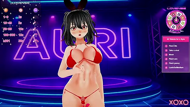 Auri Hikaru online show from 13, 10, 2025