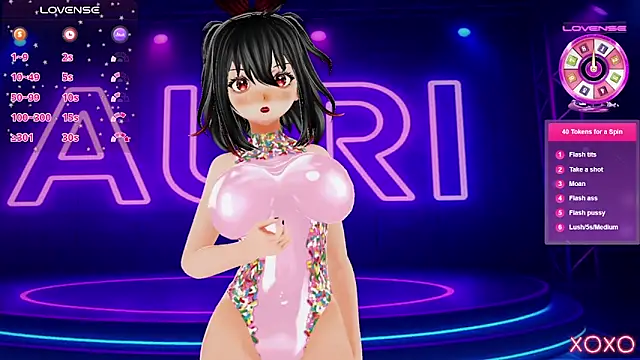 Auri Hikaru online show from 4, 11, 2025