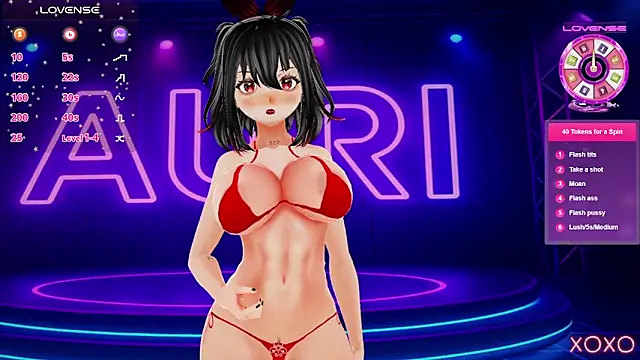 Auri Hikaru online show from 9, 11, 2025