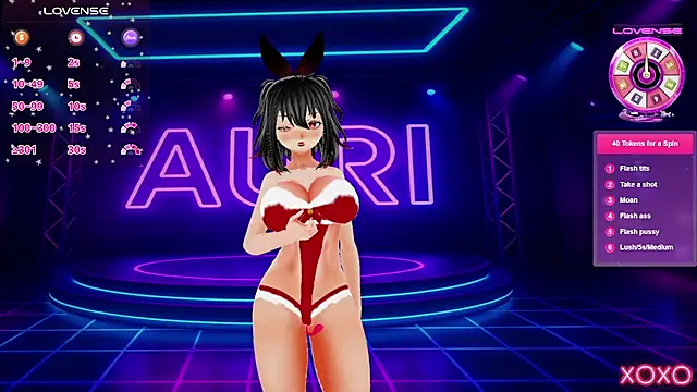Auri Hikaru online show from 4, 12, 2025