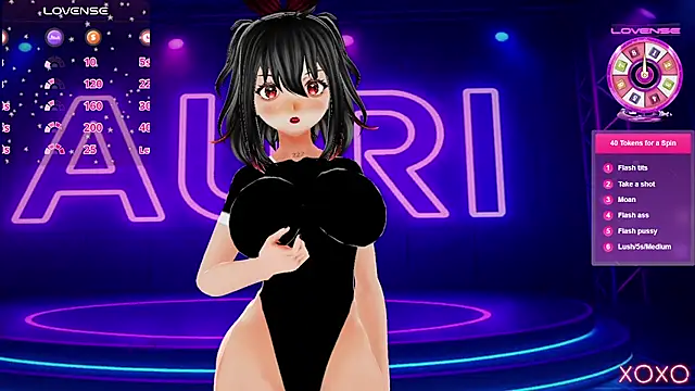 Auri Hikaru online show from 30, 10, 2025