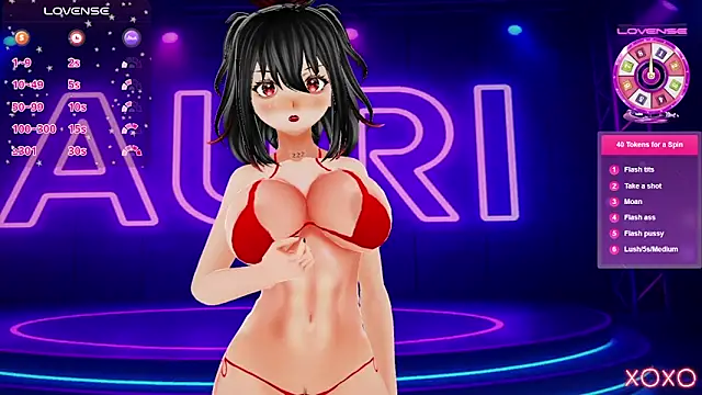 Auri Hikaru online show from 2, 10, 2025