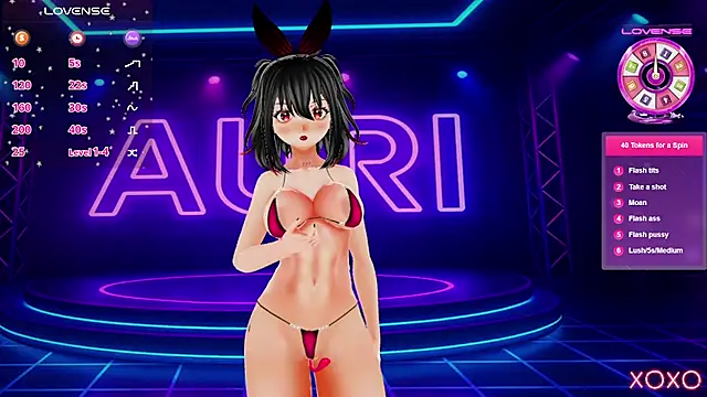 Auri Hikaru online show from 26, 11, 2025