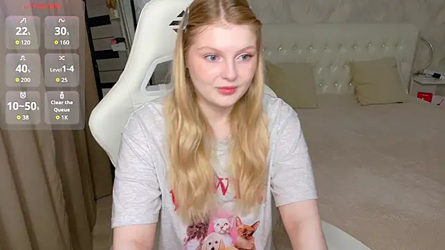 AmeliaDiamond online show from 18, 4, 2026