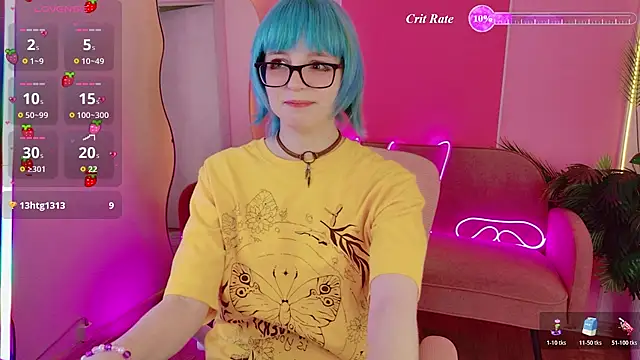 Snapshot of CoralineYoung chatting on 12, 7, 2026 CoralineYoung online show from 12, 7, 2026