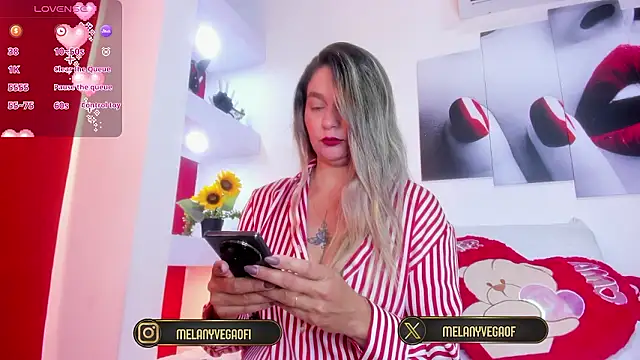 MelanyVegas online show from 15, 1, 2026