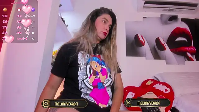 MelanyVegas online show from 16, 1, 2026