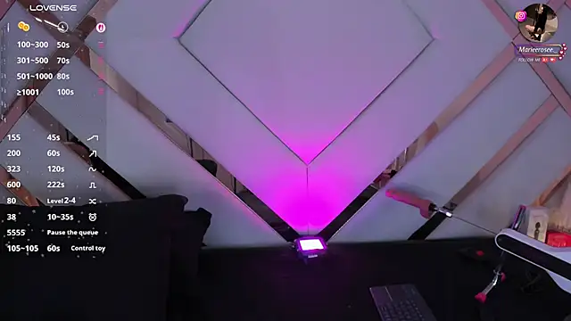 Mariee rosee online show from 29, 9, 2025