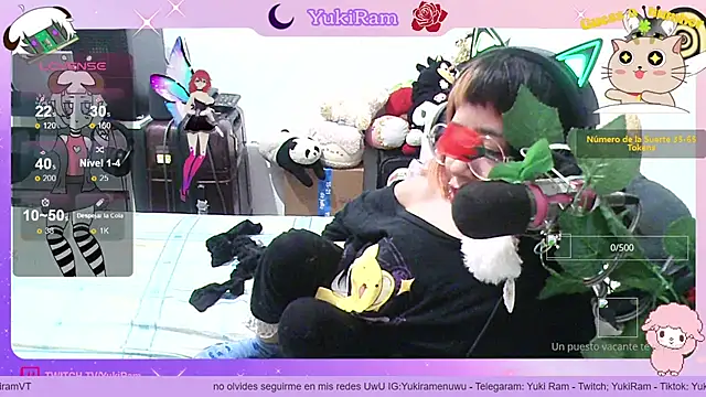 Snapshot of YukiRam chatting on 10, 9, 2025 YukiRam online show from 10, 9, 2025