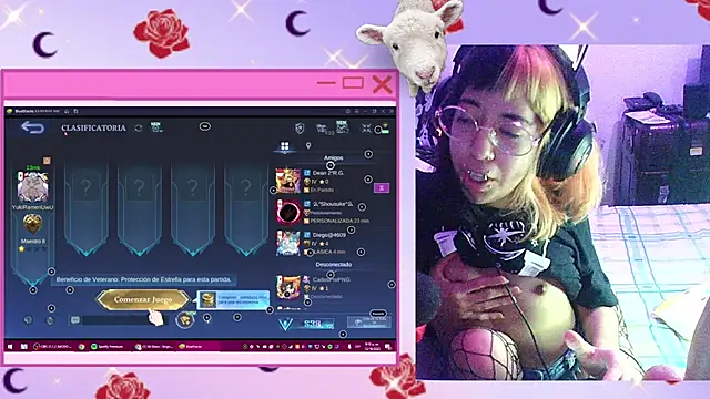 Snapshot of YukiRam chatting on 13, 10, 2025 YukiRam online show from 13, 10, 2025