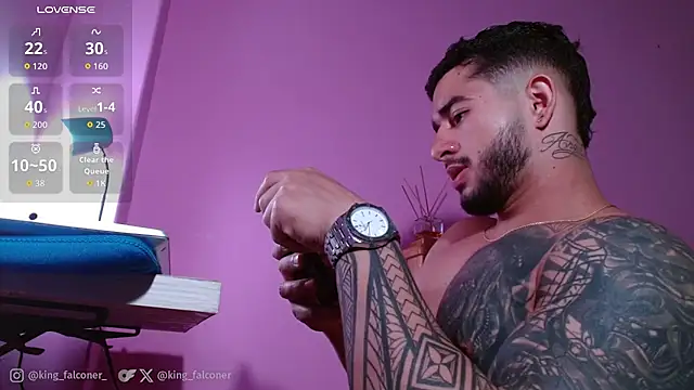 king falconer online show from 25, 3, 2026