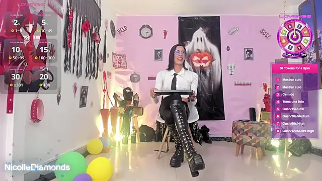 NicolleDiamonds cg online show from 27, 10, 2025