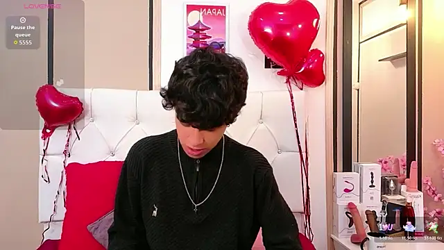 Axel  Evans online show from 12, 2, 2026