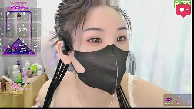 Snapshot of HanaYourlove chatting on 9, 7, 2026 HanaYourlove online show from 9, 7, 2026