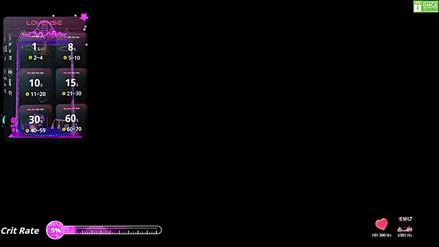 HanaYourlove online show from 10, 11, 2025