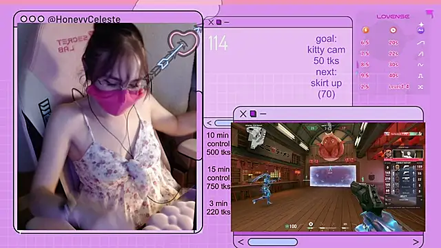 HoneyyCeleste online show from 27, 5, 2026