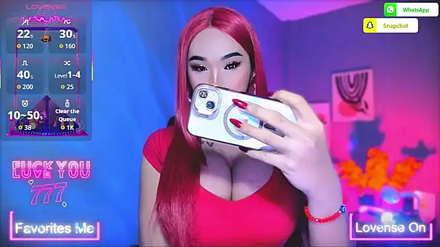 TriciaCumLoader online show from 15, 3, 2026