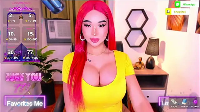 TriciaCumLoader online show from 25, 3, 2026