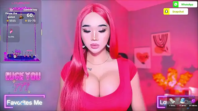 TriciaCumLoader online show from 16, 3, 2026