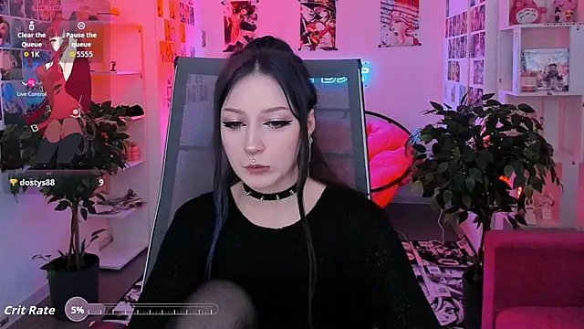 LiliLuna online show from 12, 10, 2025