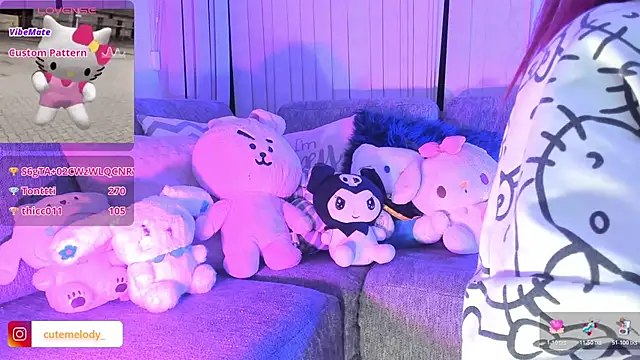 Snapshot of Melody-chers chatting on 14, 11, 2025 Melody-chers online show from 14, 11, 2025