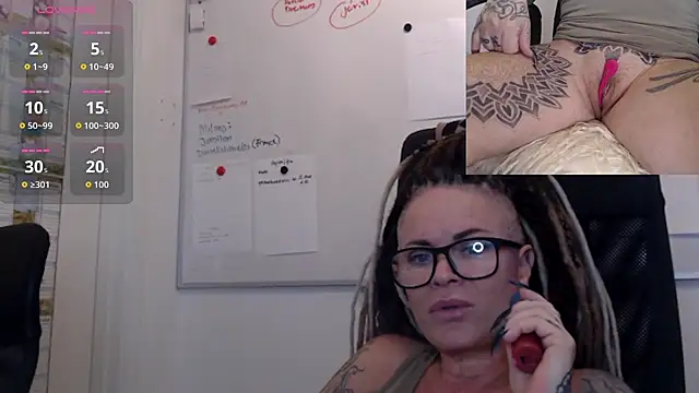 DarkDomina online show from 12, 1, 2026