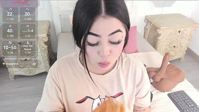 MeganStar   online show from 22, 10, 2025