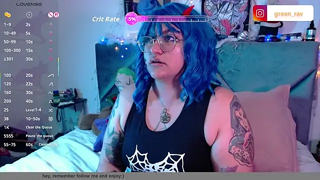 XxGreenGoodxX online show from 21, 12, 2025