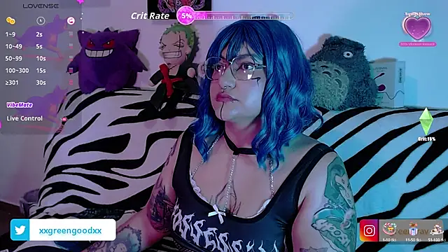 XxGreenGoodxX online show from 4, 10, 2025